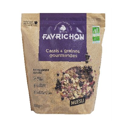 Muesli Cassis Et Graines Gourmandes 400g