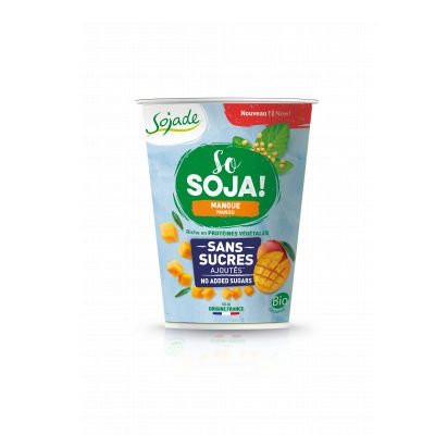 So Soja Mangue Sans Sucre Ajoute 400 G