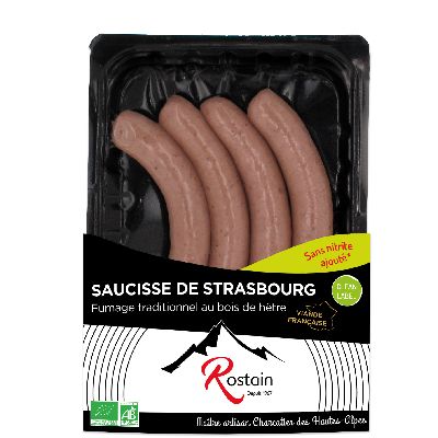 Saucisses Strasbourg 200g