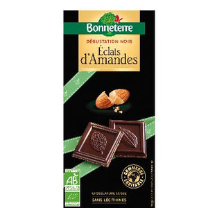 Chocolat Degustation Noir Eclats Amandes 90 G De Suisse